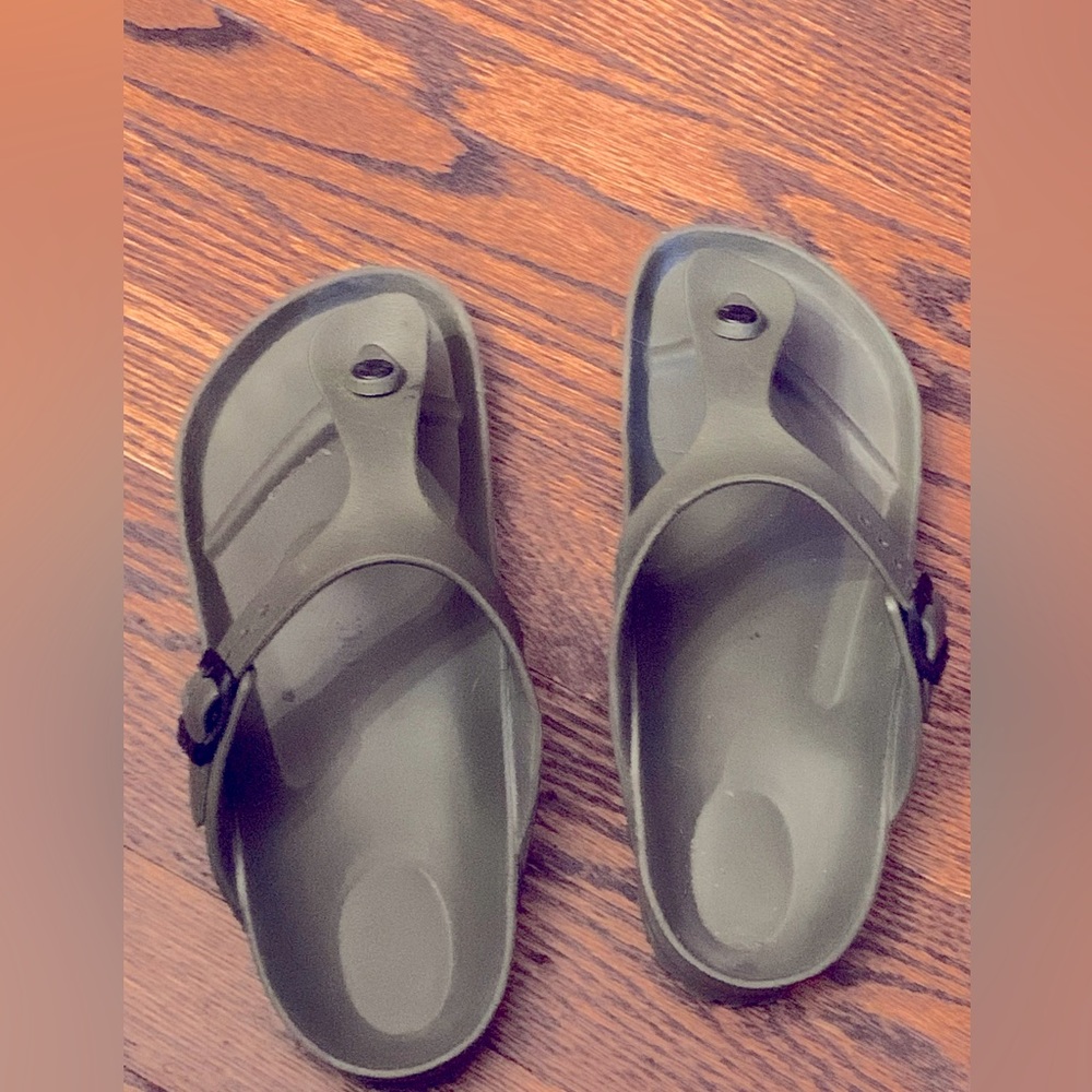 Rubber/Plastic Birkenstock Army/Sage Green